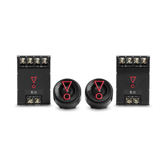 Stage3 607CF - Black - 6-1/2" (165mm)  2-Way  component system  car speaker  for factory upgrade without grille - Detailshot 1