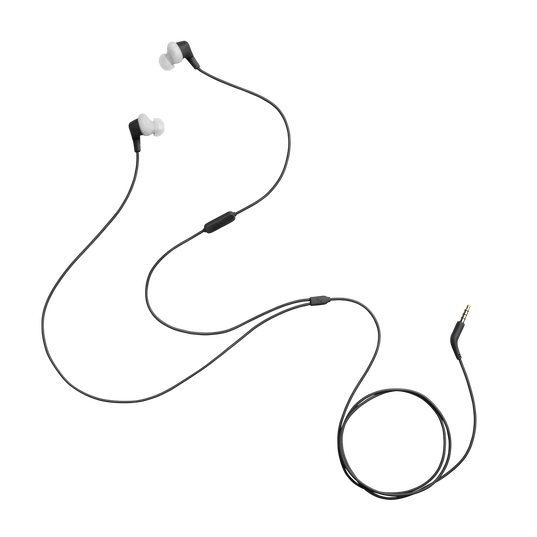 JBL Endurance Run 3 USB-C - Black / Gray - USB-C Wired Sport Headphones - Detailshot 3