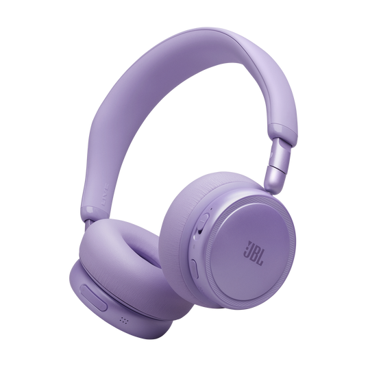 JBL Live 680NC - Purple - Wireless on-ear Noise Cancelling headphones - Hero