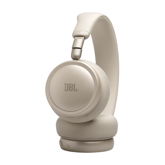JBL Live 680NC - Champagne - Wireless on-ear Noise Cancelling headphones - Top