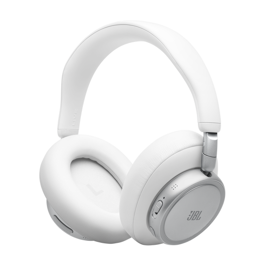 JBL Live 780NC - White - Wireless over-ear Noise Cancelling headphones - Bottom