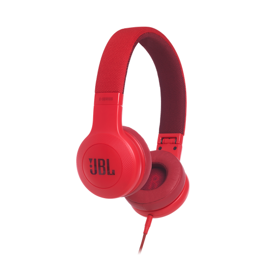 E35 - Red - On-ear headphones - Hero