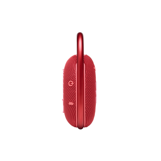 JBL CLIP 4 - Red - Ultra-portable Waterproof Speaker - Left