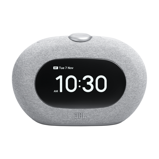 JBL Horizon 3 - Grey - Bluetooth® clock radio speaker with DAB/DAB+/FM - Front