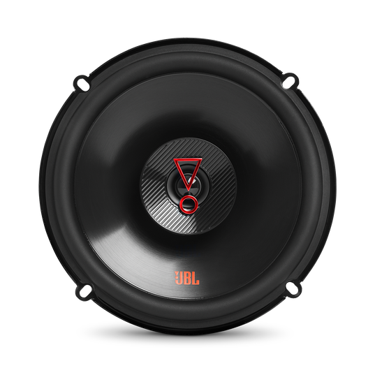 Stage3 627F - Black - 6-1/2" (160mm)  2-Way coaxial  car speaker for factory upgrade without grille - Front