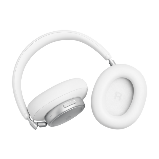 JBL Live 780NC - White - Wireless over-ear Noise Cancelling headphones - Detailshot 2