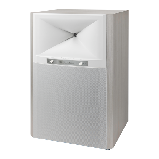 4329P Studio Monitor Powered Loudspeaker System - White Aspen - Powered Bookshelf Loudspeaker System - Detailshot 6