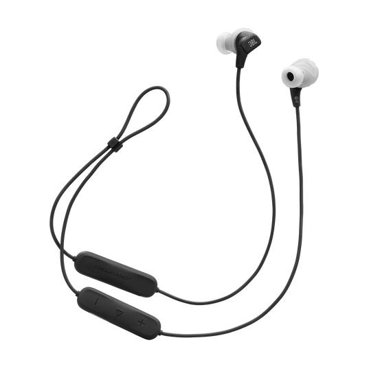 JBL Endurance Run 3 Wireless - Black / Grey - Wireless Sport Headphones - Right