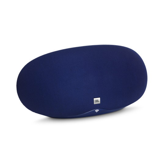JBL Playlist - Blue - Wireless speaker with Chromecast built-in - Hero