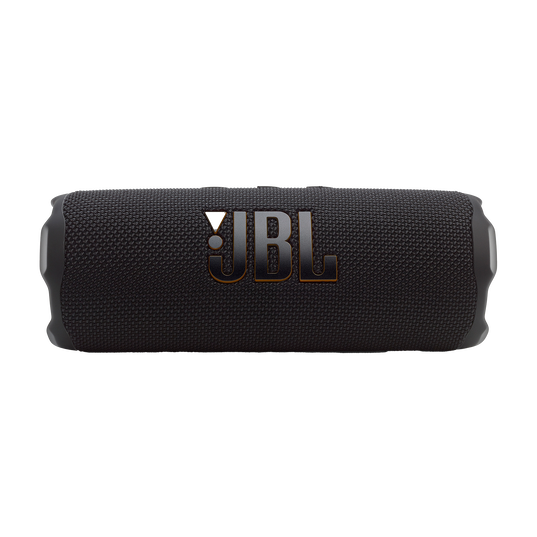 JBL Flip 7 Tomorrowland - Black - Portable waterproof and drop-proof speaker designed by JBL x Tomorrowland - Front