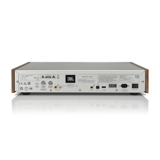 JBL CD350 Classic - Walnut - Compact Disc Player - Detailshot 2