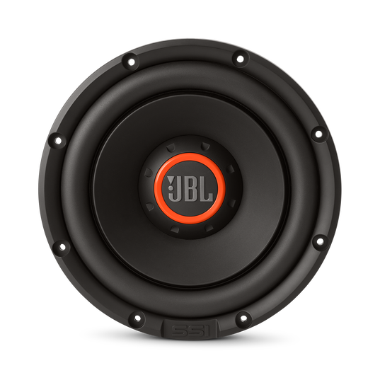 S3-1224 - Black - 12" (300mm) high-performance car audio subwoofer - Front