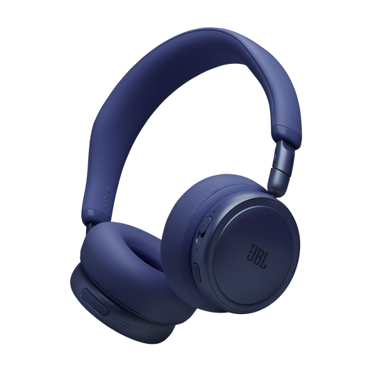 JBL Live 680NC - Blue - Wireless on-ear Noise Cancelling headphones - Hero