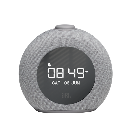 JBL Horizon 2 FM - Grey - Bluetooth clock radio speaker with FM - Front