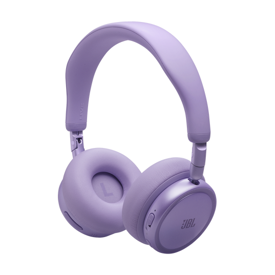JBL Live 680NC - Purple - Wireless on-ear Noise Cancelling headphones - Bottom