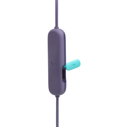 JBL Endurance Run 3 Wireless - Purple - Wireless Sport Headphones - Left
