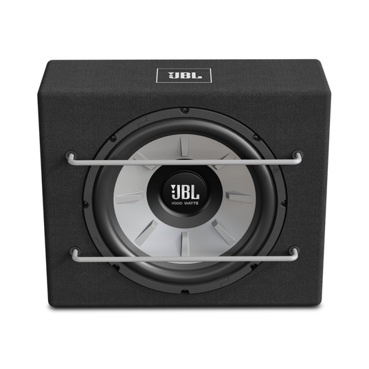 JBL Stage 1200B Subwoofer - Black - Sealed slim enclosure with 12" (300mm) subwoofer - Front