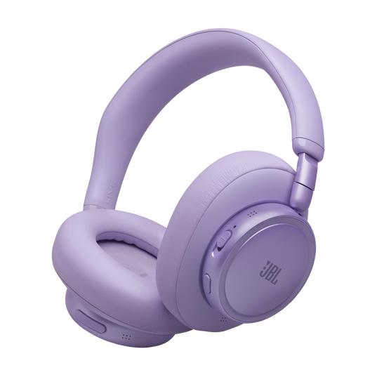 JBL Live 780NC - Purple - Wireless over-ear Noise Cancelling headphones - Hero
