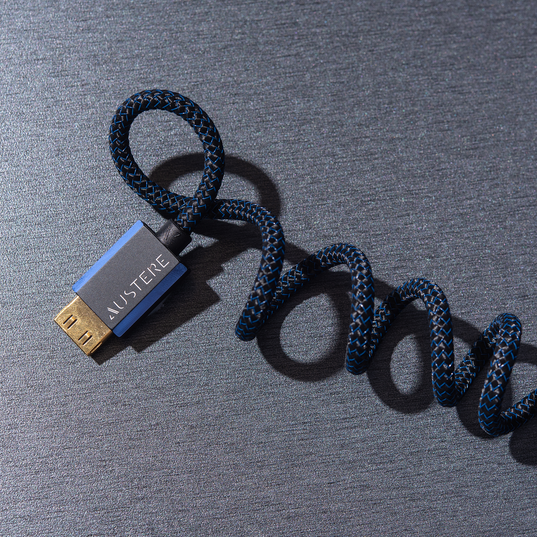 Austere V Series 4K HDMI Cable 1.5m - Black - Austere V series 4K HDMI 1.5m cable - Left
