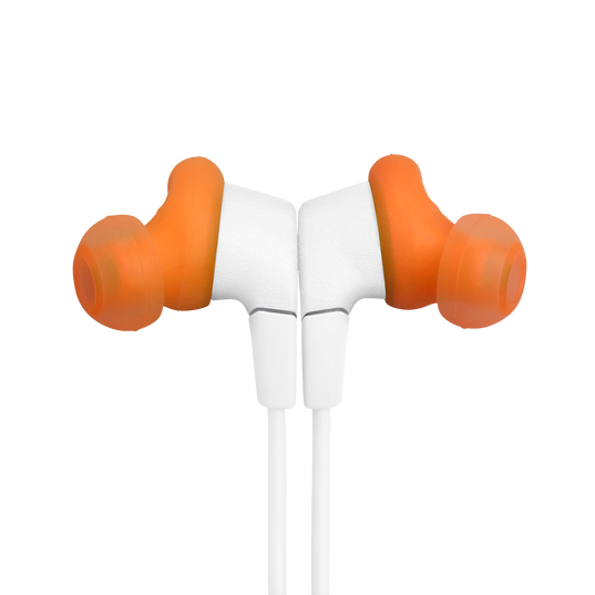 JBL Endurance Run 3 - White - Wired Sport Headphones - Front