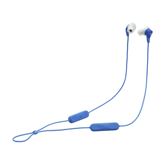 JBL Endurance Run 3 Wireless - Blue - Wireless Sport Headphones - Hero