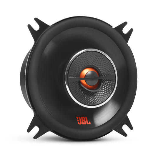 GX428 - Black - 4" Coaxial Car Audio Loudspeaker - Hero