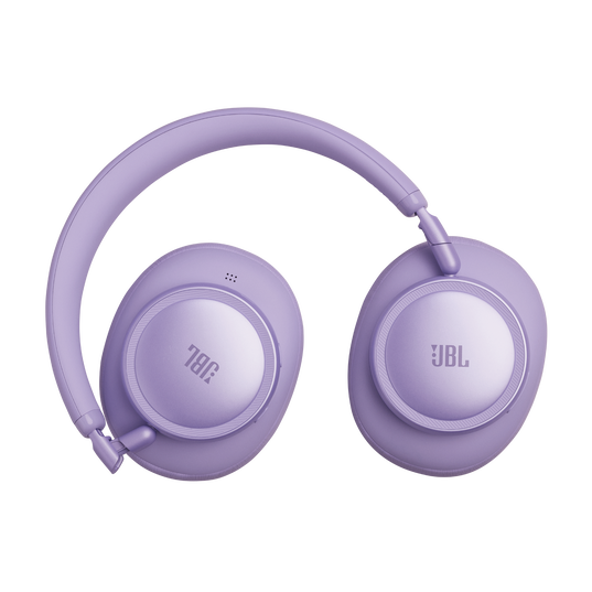 JBL Live 780NC - Purple - Wireless over-ear Noise Cancelling headphones - Left