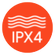 IPX4 splashproof protection