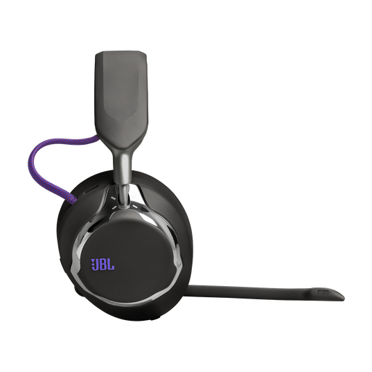 JBL Quantum 950 - Black - Wireless multiplatform gaming headset with adaptive Noise Cancelling - Left