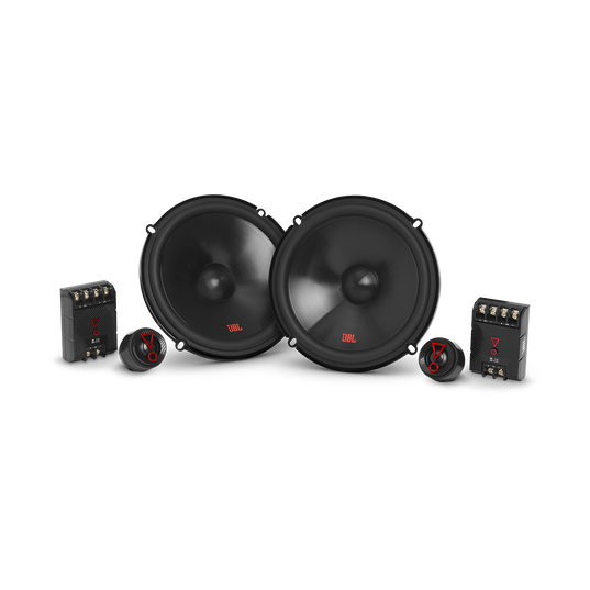 Stage3 607CF - Black - 6-1/2" (165mm)  2-Way  component system  car speaker  for factory upgrade without grille - Hero