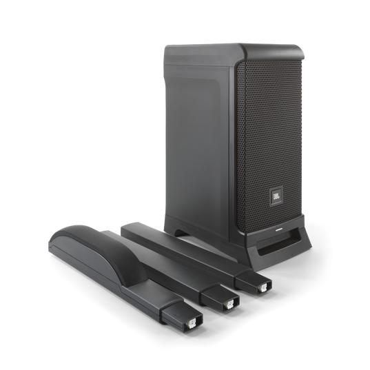 JBL IRX ONE - Black - All-in-One Column PA with Built-In Mixer and Bluetooth Streaming - Detailshot 3