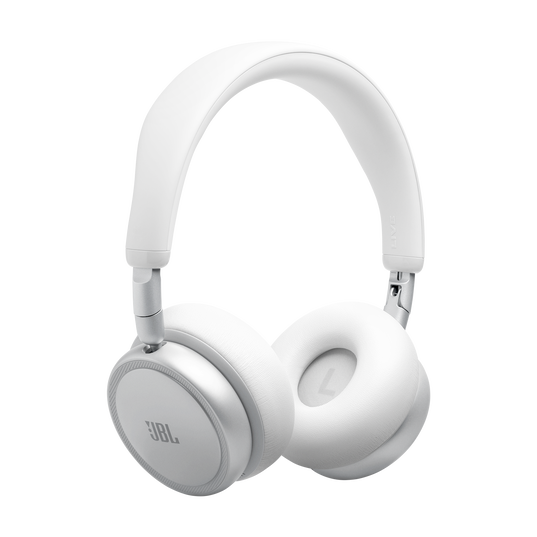 JBL Live 680NC - White - Wireless on-ear Noise Cancelling headphones - Detailshot 1