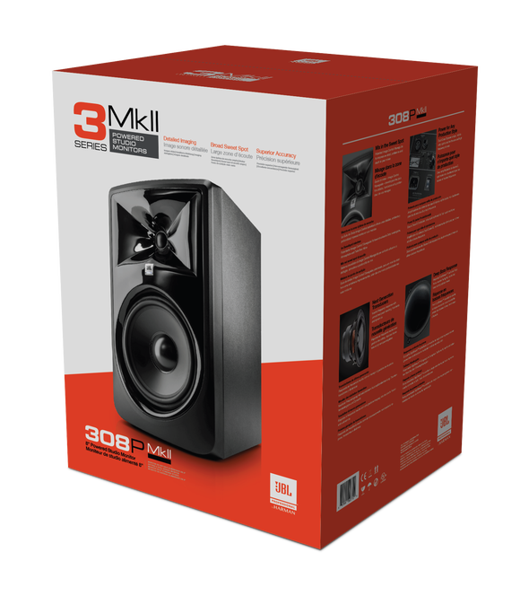 Jbl 308p sales mkii 8 review