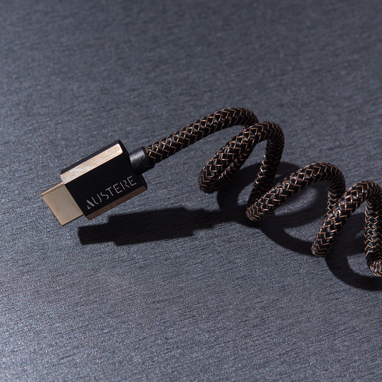 Austere III Series 4K Active HDMI Cable 5.0m - Black - Austere III series 4K active HDMI 5.0m cable - Front