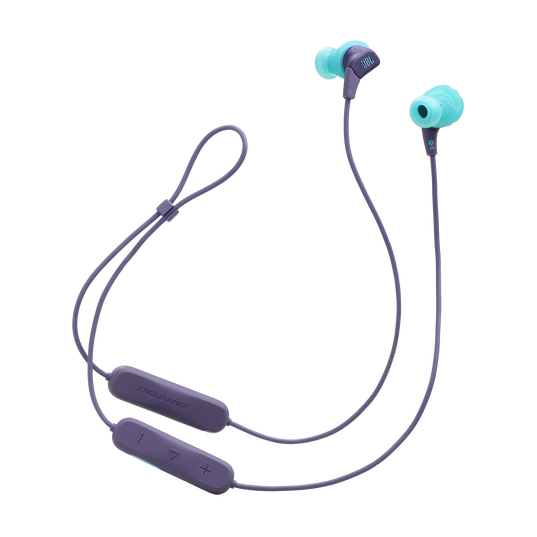 JBL Endurance Run 3 Wireless - Purple - Wireless Sport Headphones - Right