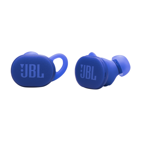 JBL Endurance Race 2 - Blue - Waterproof sports true wireless earbuds - Detailshot 1