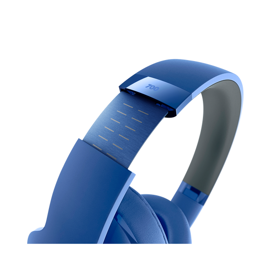 JBL®  Everest™ 700 - Blue - Around-ear Wireless Headphones - Detailshot 2