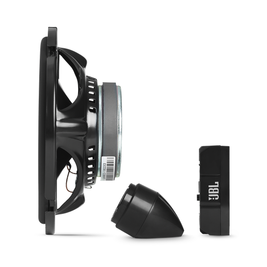 Stage3 607CF - Black - 6-1/2" (165mm)  2-Way  component system  car speaker  for factory upgrade without grille - Detailshot 2