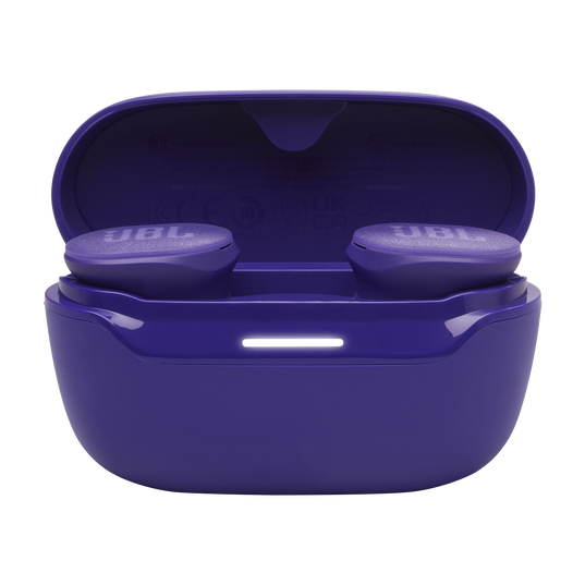 JBL Endurance Race 2 - Purple - Waterproof sports true wireless earbuds - Detailshot 3