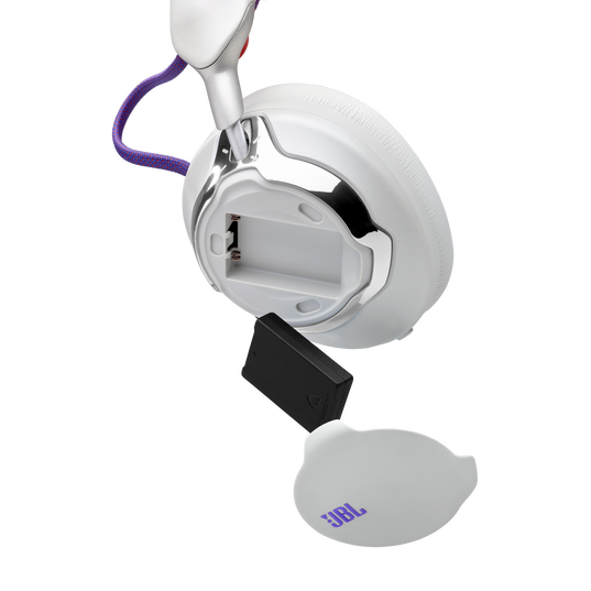 JBL Quantum 950 - White - Wireless multiplatform gaming headset with adaptive Noise Cancelling - Detailshot 13