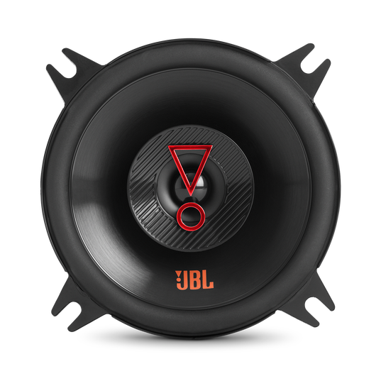 Stage3 427F - Black - 4" (100mm)  2-Way coaxial  car speaker for factory  upgrade without grille - Front