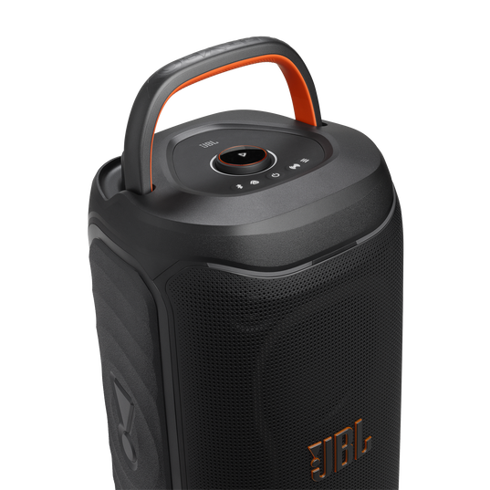 JBL PartyBox 130 - Black - Portable party speaker with JBL legendary sound, a dynamic lightshow and a foldable ergonomic handle - Detailshot 3