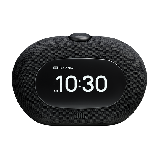 JBL Horizon 3 - Black - Bluetooth® clock radio speaker with DAB/DAB+/FM - Front