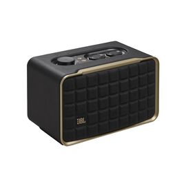 JBL Authentics 200 - Black - Smart home speaker with Wi-Fi, Bluetooth and Voice Assistants with retro design - Hero JBL Authentics 200 - Black - Smart home speaker with Wi-Fi, Bluetooth and Voice Assistants with retro design - Hero