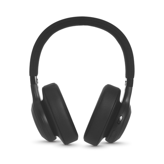 JBL E55BT - Black - Wireless over-ear headphones - Detailshot 4