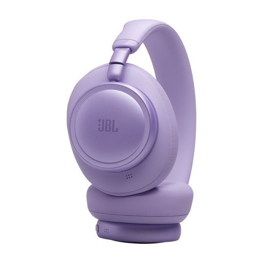 JBL Live 780NC - Purple - Wireless over-ear Noise Cancelling headphones - Top