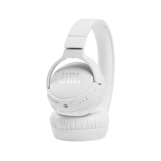 JBL Tune 660NC - White - Wireless, on-ear, active noise-cancelling headphones. - Detailshot 4