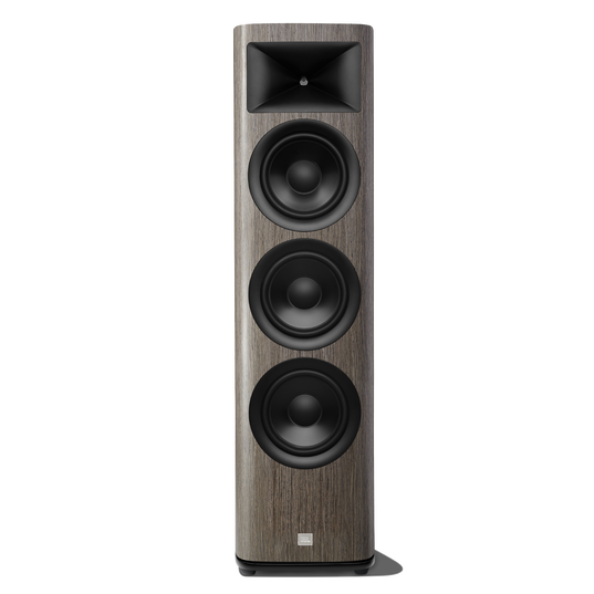 HDI-3800 - Grey Oak - 2 &frac12;-way Triple 8-inch (200mm) Floorstanding Loudspeaker - Hero