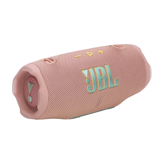 JBL Charge 6 - Pink - Portable waterproof and drop-proof Bluetooth speaker - Hero