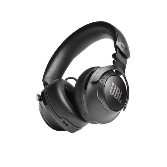 JBL CLUB 700BT - Black - Wireless on-ear headphones - Hero